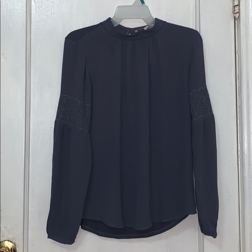 Peasant embroidered blouse